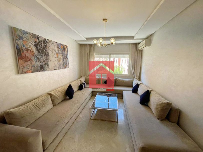 Bel Appt Meuble 3ch, Balcon-5