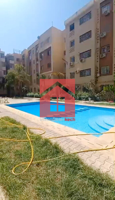 😍Bel Appart Meublé avec balcon et piscine à Louer 😍-7