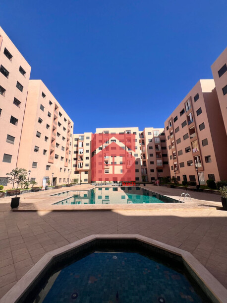 😍 Appart Meublé avec Balcon et Piscine à Louer 😍-0