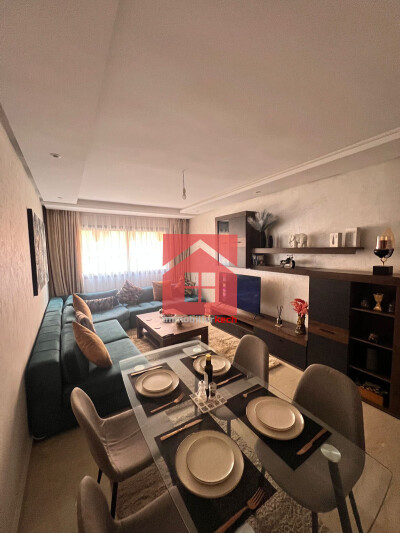 😍 Appart Meublé avec Balcon et Piscine à Louer 😍-1