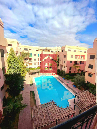 😍 Appart Meublé avec Balcon et Piscine 😍-8