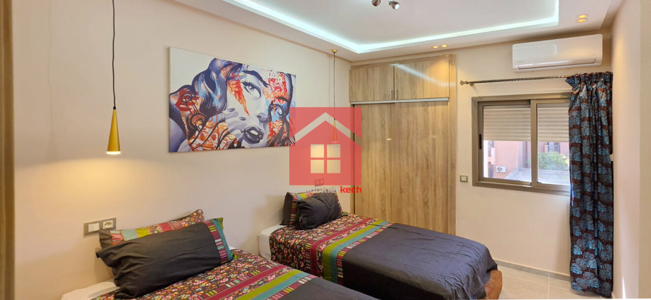 Moderne appartement meublé à louer-3