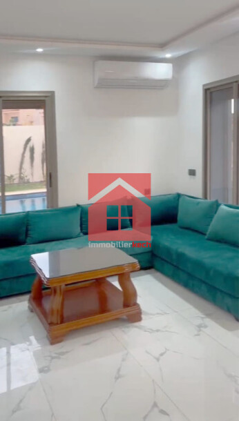 Villa moderne avec piscine à loue-3